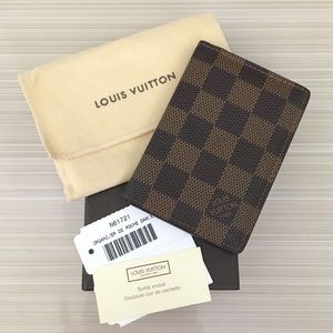 Authentic Louis Vuitton Pocket Organizer/ Wallet